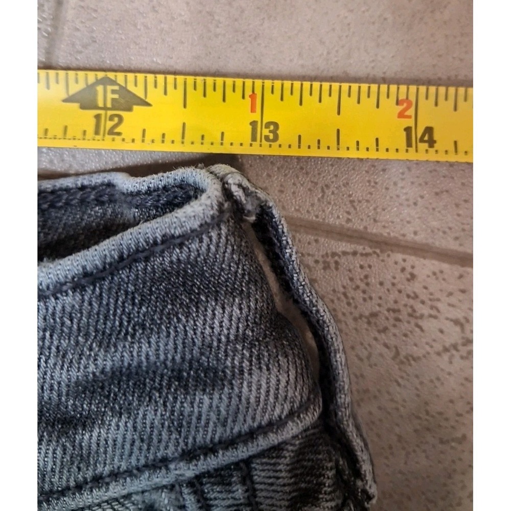American Eagle Straight Leg Womens Size 6 Short Distressed - Picture 11 of 11